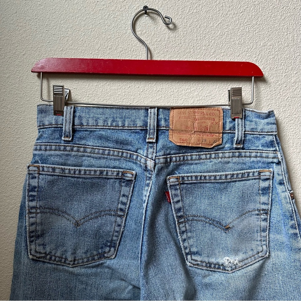 90s Levis 560 Light Wash